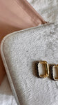 Boucles d’oreilles petit modèle bleu