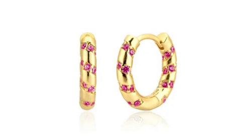 Boucles d’oreilles créoles LUNA