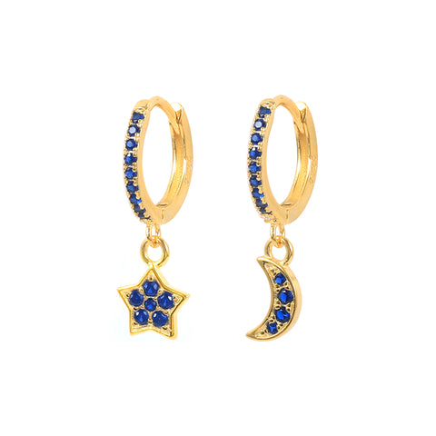 Boucles d'oreilles LUNA STAR