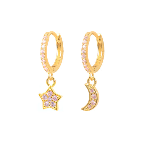 Boucles d'oreilles LUNA STAR