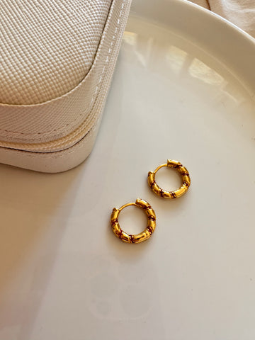 Boucles d’oreilles créoles LUNA