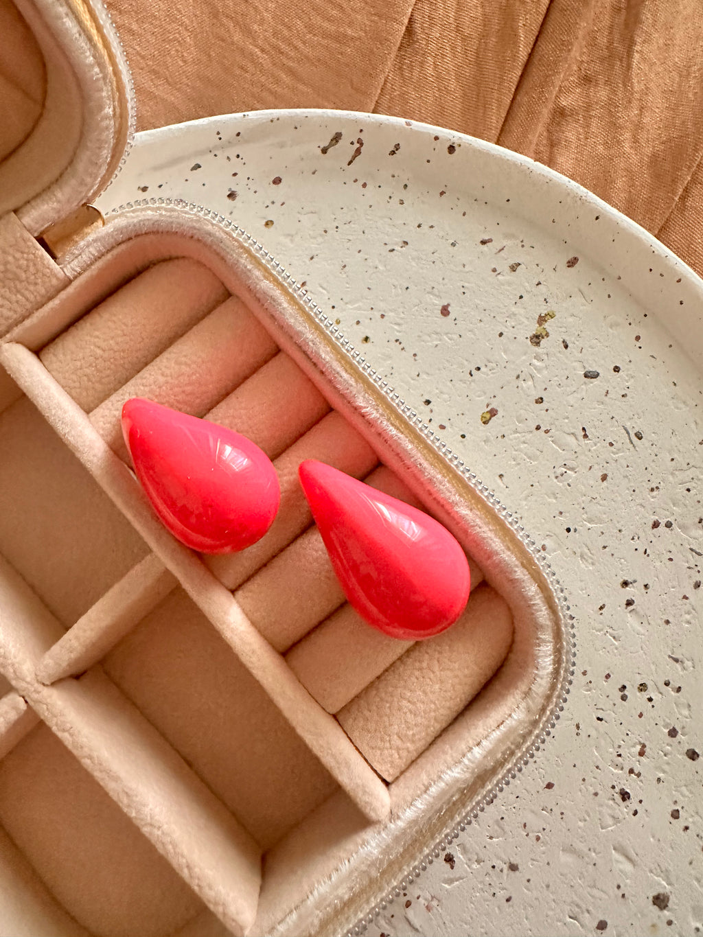 Boucles d’oreilles Bool Pink lady